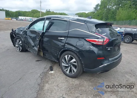 2017 Nissan Murano Platinum z USA, uszkodzony, nr VIN 5N1AZ2MH3HN159448